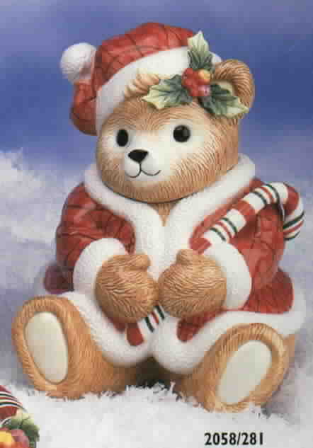 2058_281 Peppermint Teddy Cookie Jar.jpg (16362 bytes)